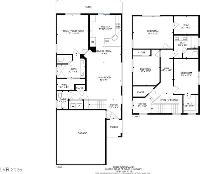 305 Napa Hills Dr, Las Vegas, NV 89144 - view of home floor plan