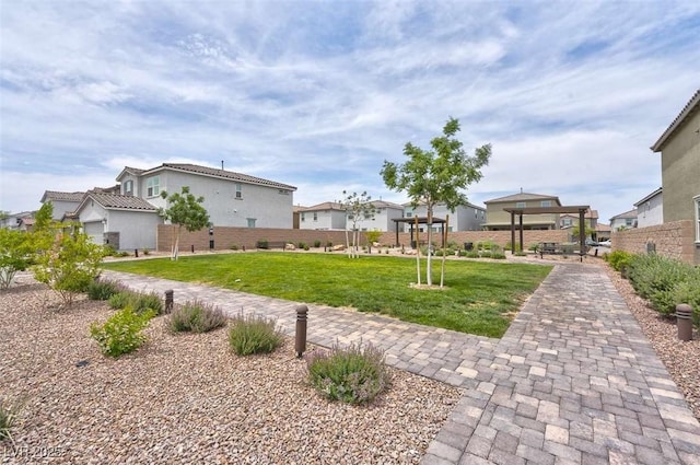 10292 Fragrant Apple Ct, Las Vegas, NV 89141 - view of yard featuring a residential view