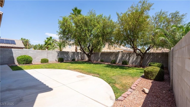 682 E Sole Addiction Ave, Las Vegas, NV 89183 - view of yard featuring a patio