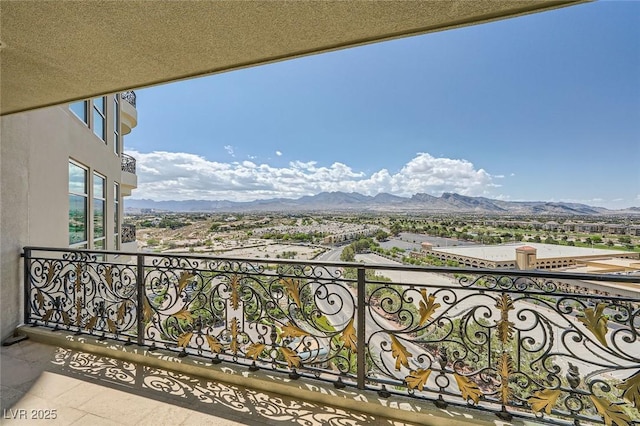 9101 Alta Dr Unit 1203, Las Vegas, NV 89145 - balcony with a mountain view