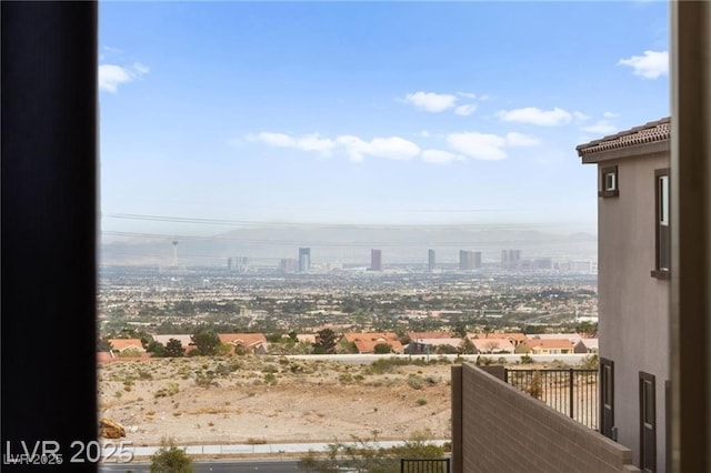2407 Ridgeline Wash St, Las Vegas, NV 89138 - balcony with a city view