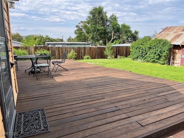 2228 Campton, Ely, NV 89301 - deck with outdoor dining area
