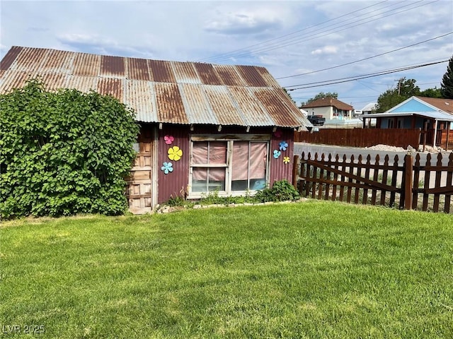 2228 Campton, Ely, NV 89301 - exterior space with an outbuilding and metal roof