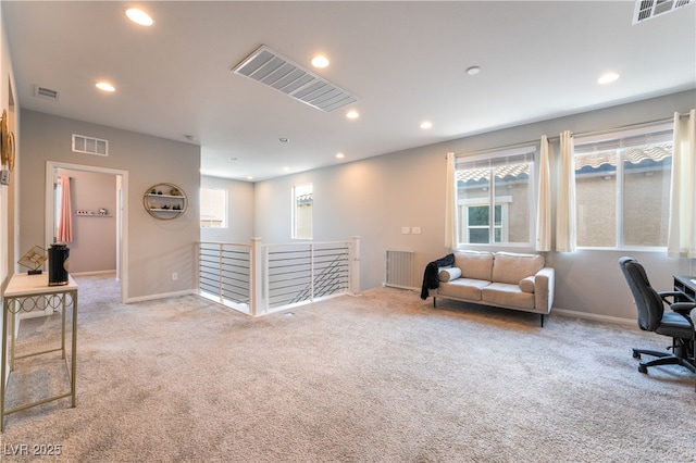 10829 Crestview Pointe Ave, Las Vegas, NV 89166 - carpeted office with recessed lighting and baseboards