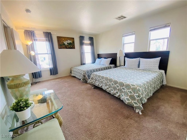 11117 Okeefe Ct, Las Vegas, NV 89144 - bedroom with multiple windows, carpet floors, and baseboards
