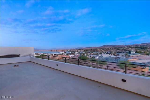 25 Canyon Bay Dr, Henderson, NV 89011 - view of patio / terrace featuring a mountain view