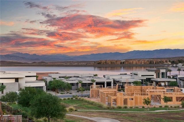 25 Canyon Bay Dr, Henderson, NV 89011 - view of mountain backdrop featuring a large body of water