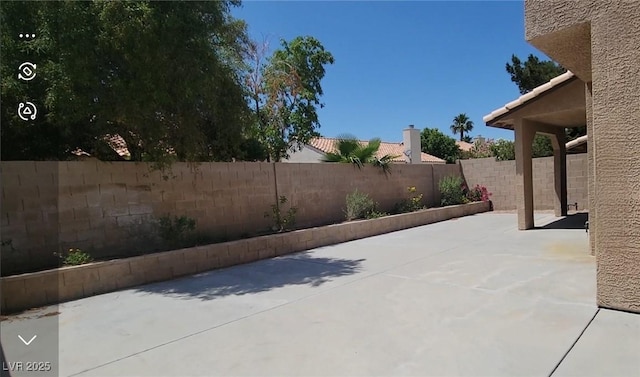 5509 Big Sky Ln, Las Vegas, NV 89149 - fenced backyard featuring a patio area