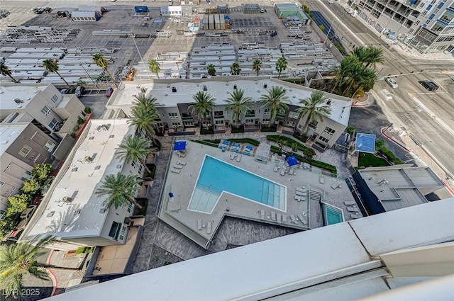 4525 Dean Martin Dr Unit 1208, Las Vegas, NV 89103 - bird's eye view of a pool