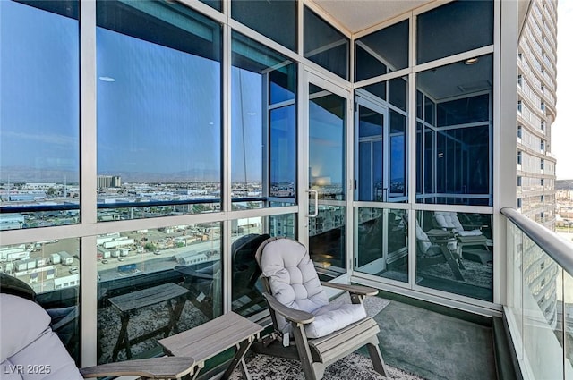 4525 Dean Martin Dr Unit 1208, Las Vegas, NV 89103 - balcony with a city view