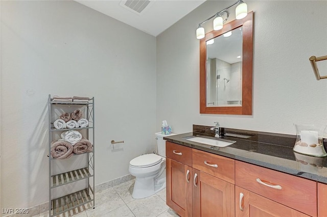4525 Dean Martin Dr Unit 1208, Las Vegas, NV 89103 - full bath with vanity, tile patterned floors, and a shower