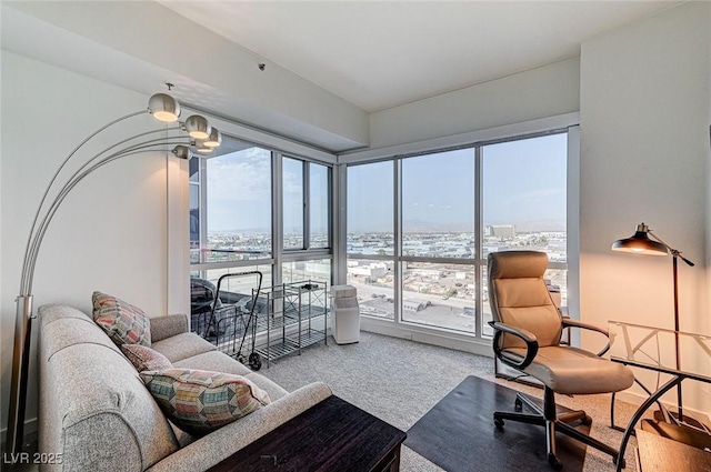 4525 Dean Martin Dr Unit 1208, Las Vegas, NV 89103 - view of carpeted living room