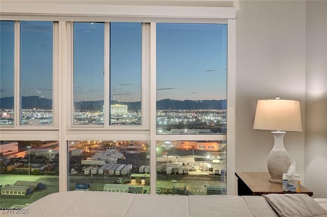4525 Dean Martin Dr Unit 1208, Las Vegas, NV 89103 - bedroom with a city view