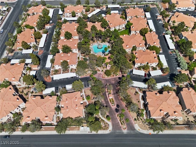 8409 Running Deer Ave Unit 203, Las Vegas, NV 89145 - view of property location featuring nearby suburban area and a pool area