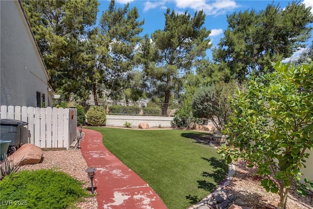 1305 Chaparral Summit Dr, Las Vegas, NV 89117 - view of yard