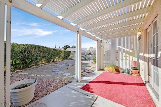 5429 Sweet Shade St, Las Vegas, NV 89130 - view of patio with a pergola