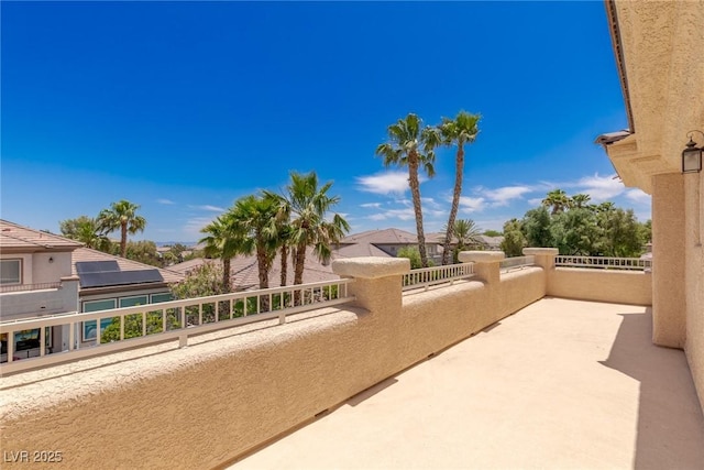 2846 Barrow Downs St, Las Vegas, NV 89135 - view of patio / terrace with a balcony