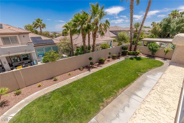 2846 Barrow Downs St, Las Vegas, NV 89135 - view of yard featuring a residential view