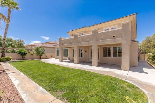 2846 Barrow Downs St, Las Vegas, NV 89135 - rear view of house with stucco siding and a patio