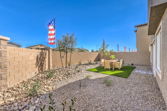 803 Calm Crystal Ct Lot 143, North Las Vegas, NV 89081 - fenced backyard featuring a patio