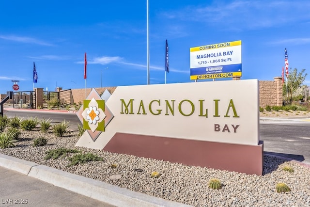 803 Calm Crystal Ct Lot 143, North Las Vegas, NV 89081 - view of community sign