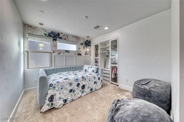 365 Crown Mesa Ave, Las Vegas, NV 89138 - carpeted bedroom featuring baseboards and a closet