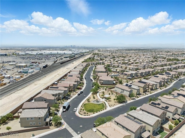 6322 Angora Peak Ln, Las Vegas, NV 89115 - aerial perspective of suburban area