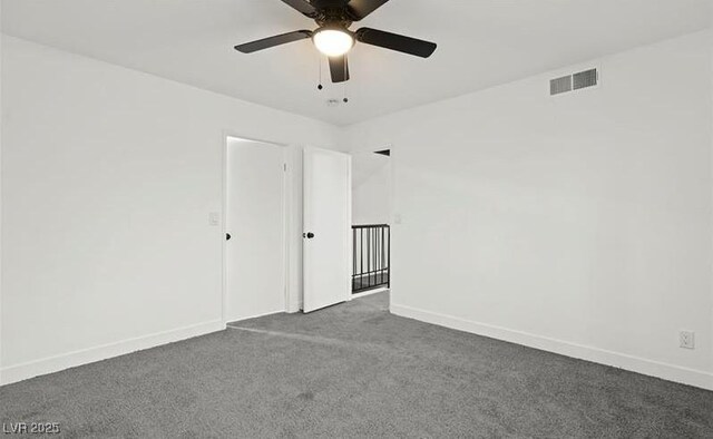 4046 Bridgeview Cir, Las Vegas, NV 89147 - carpeted empty room with a ceiling fan and baseboards