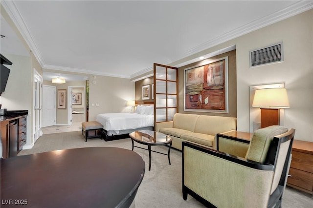 135 E Harmon Ave Unit 315, Las Vegas, NV 89109 - living room with crown molding