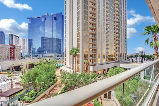 135 E Harmon Ave Unit 315, Las Vegas, NV 89109 - balcony with a city view