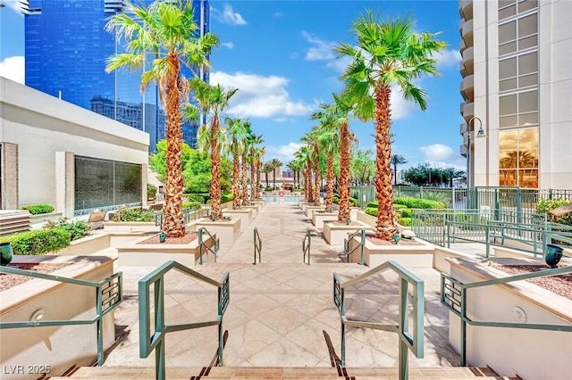 135 E Harmon Ave Unit 315, Las Vegas, NV 89109 - view of property's community with a patio
