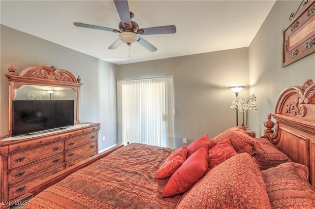 6480 Annie Oakley Dr Unit 624, Las Vegas, NV 89120 - bedroom with ceiling fan