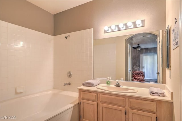 6480 Annie Oakley Dr Unit 624, Las Vegas, NV 89120 - bathroom with vanity and tub / shower combination