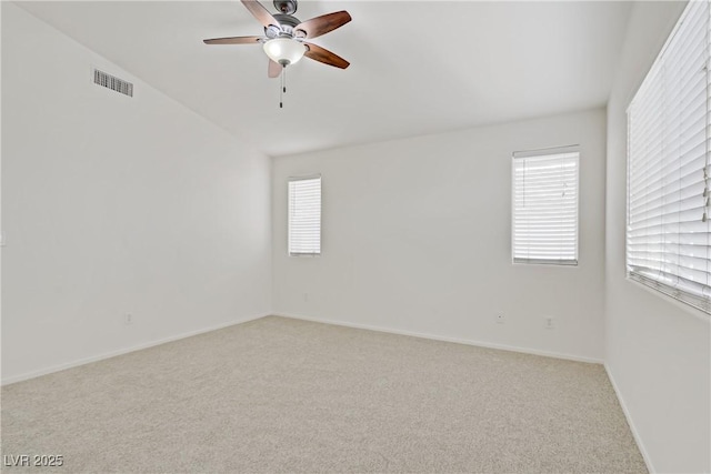 9535 Stills Way, Las Vegas, NV 89148 - spare room featuring carpet floors, ceiling fan, plenty of natural light, and baseboards