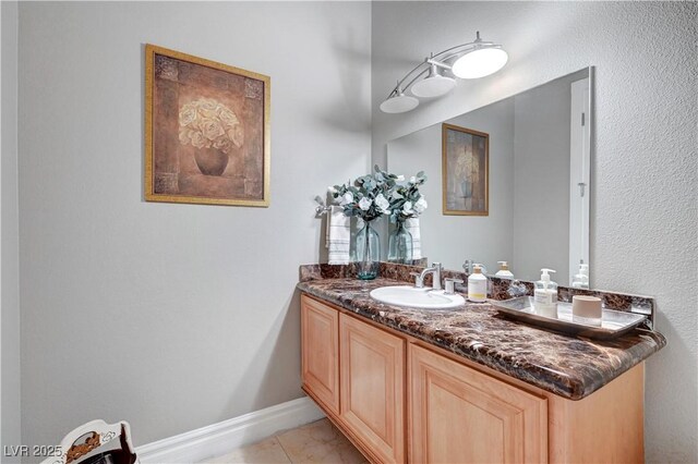2111 Bogart Ct, Las Vegas, NV 89117 - bathroom featuring vanity and baseboards