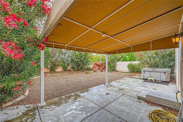 3412 Crystal Tower St, Las Vegas, NV 89129 - fenced backyard with a patio