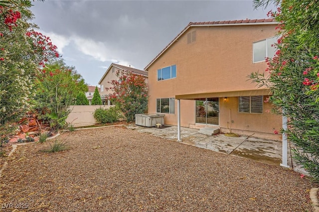 3412 Crystal Tower St, Las Vegas, NV 89129 - back of property featuring stucco siding and a patio