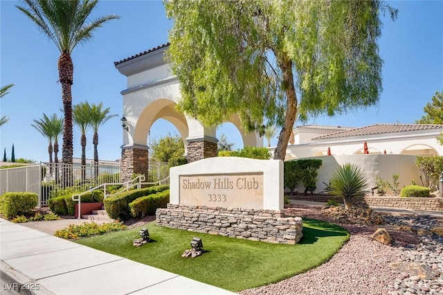 3412 Crystal Tower St, Las Vegas, NV 89129 - view of community sign