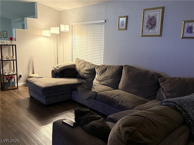 1367 Sun Pillars Ave, Henderson, NV 89014 - living room featuring wood finished floors
