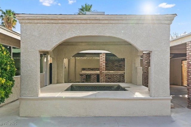 4805 Jay Ave, Las Vegas, NV 89130 - view of exterior entry with stucco siding