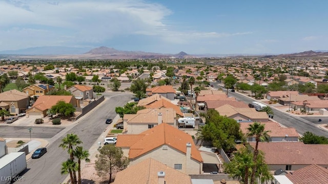 610 Playa Del Sol Way, Henderson, NV 89015 - aerial perspective of suburban area with a mountain backdrop