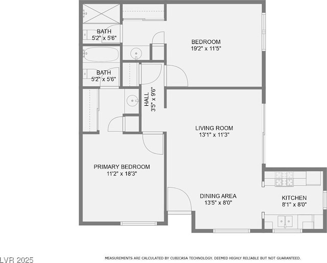 4718 Nara Vista Way Unit 104, Las Vegas, NV 89103 - floor plan / room layout