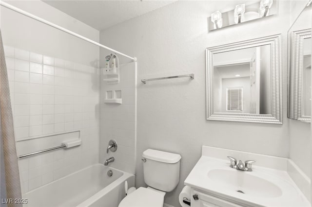 9613 Eland Ct, Las Vegas, NV 89149 - full bath with shower / bath combo, toilet, and vanity