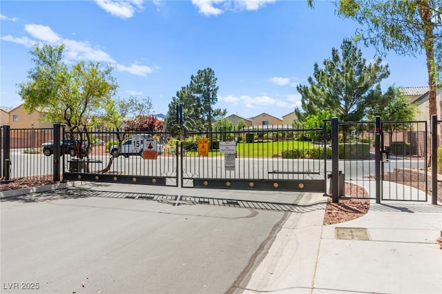 9613 Eland Ct, Las Vegas, NV 89149 - gate featuring a residential view