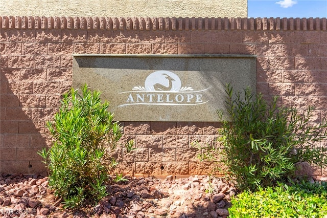 9613 Eland Ct, Las Vegas, NV 89149 - view of community / neighborhood sign