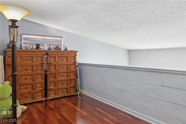 3008 Soledad Dr, Laughlin, NV 89029 - bedroom featuring a textured ceiling and wood finished floors