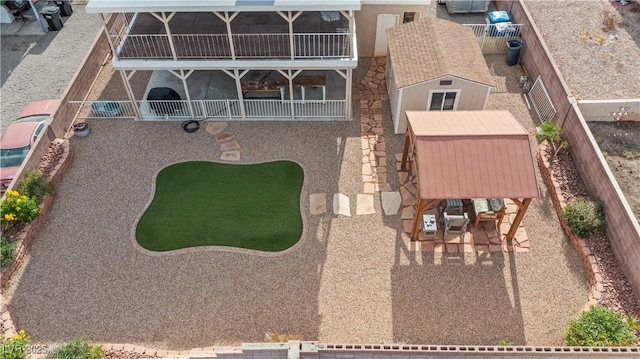 3008 Soledad Dr, Laughlin, NV 89029 - view from above of property