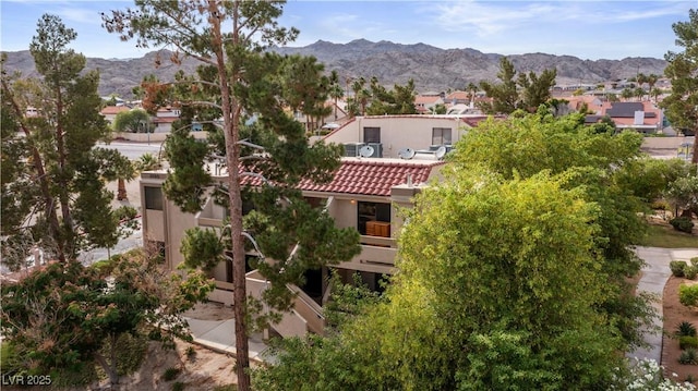 3740 Desert Marina Dr Unit 2, Laughlin, NV 89029 - aerial view of residential area featuring a mountainous background