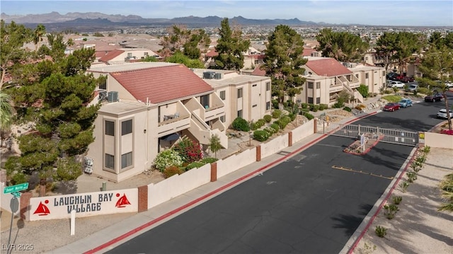 3740 Desert Marina Dr Unit 2, Laughlin, NV 89029 - aerial view of residential area with mountains