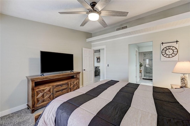 450 Intrepid Ct, Boulder City, NV 89005 - bedroom with a ceiling fan and baseboards